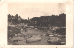 FR66 LES BOUILLOUSES - Carte Photo - Sur La Route Des Bouillouses - Belle - Autres & Non Classés