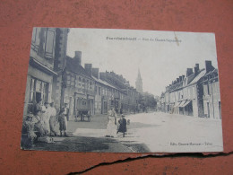 Cpa 9X14 DD V Fourchambault Rue Du Quatre Septembre Attelage Marchand Ambulant ? - Autres & Non Classés