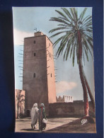 CPA CARTE POSTALE  - MAROC - SCÈNES ET TYPES  - LA GRANDE MOSQUÉE DE TIZNIT - Autres & Non Classés