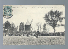 CPA - 75 - Paris - Bois De Boulogne - Le Moulin De Longchamps Un Jour De Courses - Animée - Circulée En 1907 - Parcs, Jardins