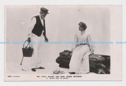 C004192 1239. Mr. Cyril Maude And Miss Jessie Bateman. Beauty And The Barge. Dav - World