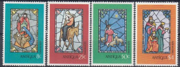 ANTIGUA 553-556,unused - Noël