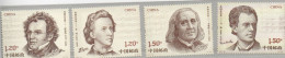 Chine , China 2017  Compositeurs étrangers XXX - Unused Stamps