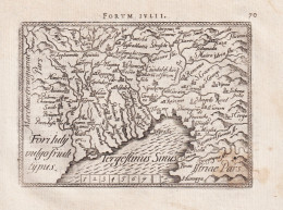 Forum Iulii / Fori Iuly Vulgo Friuli Typus - Friuli Friaul Udine Italia Italy Italien / Carte Map Karte / Epit - Estampes & Gravures