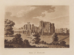 Ruins At Kenelworth - Kenilworth Warwick District Warwickshire / Great Britain Großbritannien UK United Kingd - Prints & Engravings