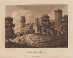 Entrance To Warwick Castle - Warwick Castle Warwickshire England / Great Britain Großbritannien UK United Kin - Prints & Engravings