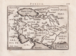 Persia - Persia Persien Iraq Iran / Carte Map Karte / Epitome Du Theatre Du Monde / Theatro Del Mondo / Theatr - Stiche & Gravuren