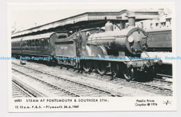 C006391 M921. Steam At Portsmouth And Southsea Stn. P. And S. Plymouth. 24. 6. 1 - Mundo