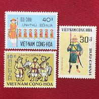 Stamps Vietnam South (Frontier Guards - 14/8/1972) -GOOD Stamps- 1set/3pcs - Viêt-Nam