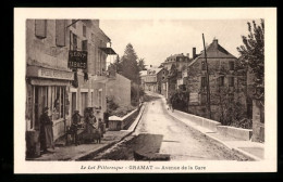 CPA Gramat, Avenue De La Gare  - Gramat