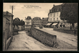 CPA Gourdon, Tour De Ville  - Gourdon