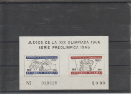 Mexico 1968 Olympic Games In Mexico City Souvenir Sheet MNH/**. Postal Weight 0,04 Kg. Please Read Sales Conditions Unde - Ete 1968: Mexico