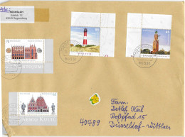 Postzegels > Europa > Duitsland > West-Duitsland >brief Met 4 Postzegels (18394) - Lettres & Documents