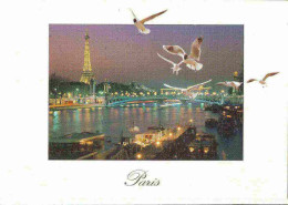 Paris - Oiseaux Des Bords De Seine - Pont Alexandre III - Tour Eiffel - Tour Eiffel