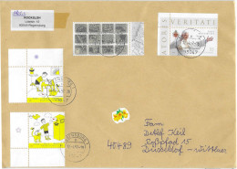 Postzegels > Europa > Duitsland > West-Duitsland >brief Met 4 Postzegels (18395) - Lettres & Documents