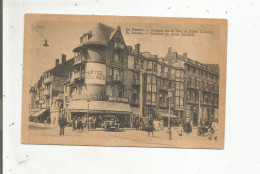 LA PANNE AVENUE DE LA MER ET L'HOTEL TERLINCK - De Panne