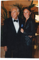 PIERRE GRIMBALT  Et ELISABETH ROYER  Au 34 Iéme  MIP TV  à CANNES 1997 PHOTO BEBERT  SIPA / PRESS - Identifizierten Personen