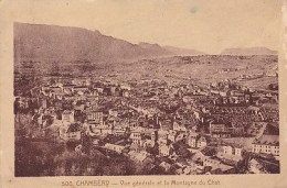 73065 01 26#1 - CHAMBERY * - VUE GENERALE ET LA MONTAGNE DU CHAT - Chambery