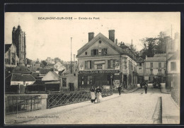 CPA Beaumont-sur-Oise, Entrée Du Pont  - Beaumont Sur Oise