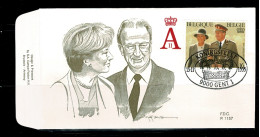 1995 2621 FDC (Brus/Brux) : Albert II & Paola - 1991-2000