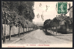 CPA Domont, Avenue Glandaz  - Domont