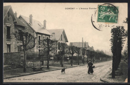 CPA Domont, L`Avenue Glandaz  - Domont