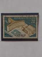 D52- TIMBRE OBLITÉRÉ FRANCE N °1177- ANNÉE 1958-" PARIS : INAUGURATION DU PALAIS DE L'UNESCO ". - Used Stamps