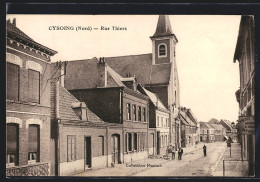 CPA Cysoing, Rue Thiers  - Other & Unclassified