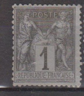 France N° 83 Avec Charnière - 1876-1898 Sage (Type II)