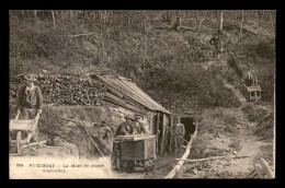 29 - HUELGOAT - LA MINE DE PLOMB - OUVRIERS AU TRAVAIL - VOIR ETAT - Huelgoat