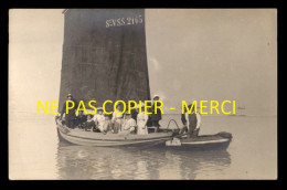 80 - LE CROTOY - BATEAU EN MER ST V SS 2165 - CARTE PHOTO ORIGINALE  - Le Crotoy