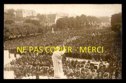 65 - LOURDES - CEREMONIE - CARTE PHOTO ORIGINALE - Lourdes