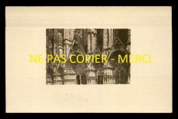 18 - BOURGES - LA CATHEDRALE - CARTE PHOTO ORIGINALE  - Bourges