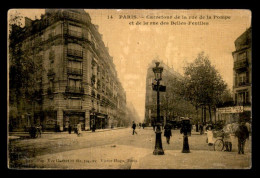 75 - PARIS 16EME - CARREFOUR DE LA RUE DE LA POMPE ET DE LA RUE DES BELLES-FEUILLES - VOIR ETAT - Arrondissement: 16