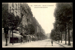 75 - PARIS 15EME - RUE DE LA CONVENTION PRISE DE LA RUE LECOURBE - Paris (15)