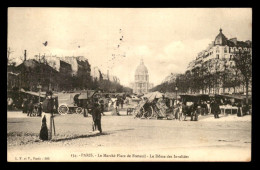 75 - PARIS 15EME - MARCHE PLACE DE BRETEUIL - LE DOME DES INVALIDES - Paris (15)