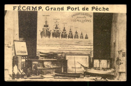 76 - FECAMP - PORT DE PECHE - IMPRIMERIES REUNIES L. DURAND & FILS - 11 BIS RUE DE L'INONDATION - Fécamp