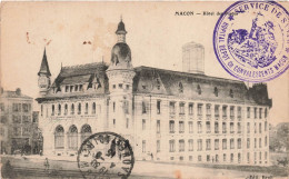 FRANCE - Macon - Hôtel Des Postes - Animé - Vue Générale - Vue De L'extérieure - Carte Postale Ancienne - Macon