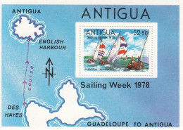 ANTIGUA Block 35,unused - Bateaux