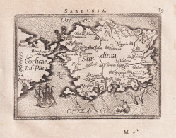 Sardinia - Sardegna Sardinia Sardinien / Isola Insel Island / Italia Italy Italien / Carte Map Karte / Epitome - Prints & Engravings