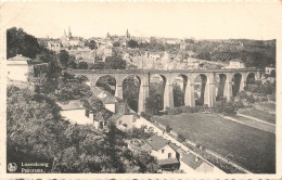 LUXEMBOURG - Luxembourg - Panorama - Vallée De La Pétrusse Et Passerelle - Carte Postale Ancienne - Luxembourg - Ville