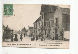 AUDRESSELLES (P DE C) 2408 GRANDE RUE VILLA LA CABANE (BELLE ANIMATION) 1925 - Autres & Non Classés