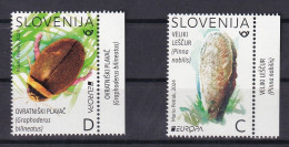 SLOVENIA 2024,EUROPA CEPT, UNDERWATER FLORA AND FAUNA,,MNH - 2024