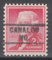 USA Precancel Vorausentwertungen Preo Locals Missouri, Canalou 729 - Precancels