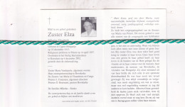 Zuster Elza (Elisabeth Mikulas), Ujpest Hongarije 1913, Roeselare 2002. Foto - Obituary Notices