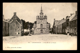 22 - LEZARDRIEUX - L'EGLISE ET LA PLACE - Autres & Non Classés