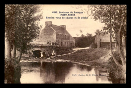 22 - PONT-POYES - RENDEZ-VOUS DE CHASSE AT DE PECHE - VOIR ETAT - Autres & Non Classés