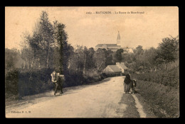 22 - MATIGNON - LA ROUTE DE MONTBRAND - Autres & Non Classés