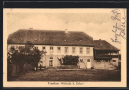 AK Erfurt-Willrode, Forsthaus Willrode  - Hunting