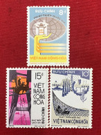 Stamps Vietnam South (National Edvelopment Issue - 6/11/1973) -GOOD Stamps- 1set/3pcs - Vietnam